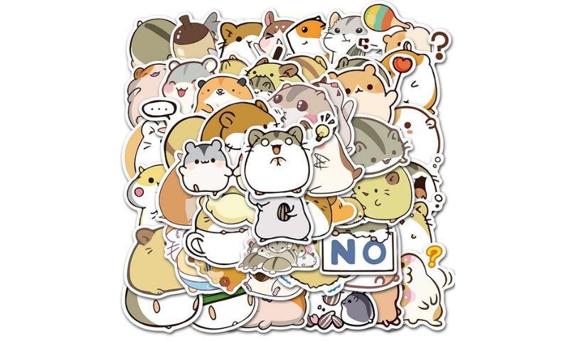 50+ Mẫu in hình sticker cute, sticker giấy dễ thương nhất hiện nay