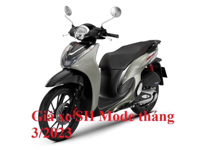 Bảng giá xe SH Mode mới nhất tháng 3/2023 - 1