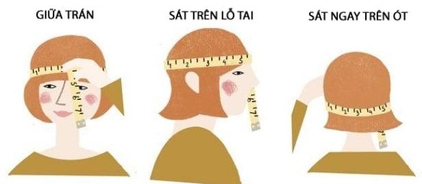 Cách đo size mũ bảo hiểm đơn giản nhanh nhất!