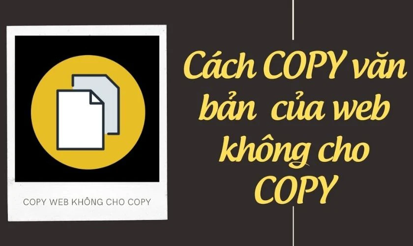 Biết cách copy nội dung trang web không cho copy mang đến nhiều tiện ích