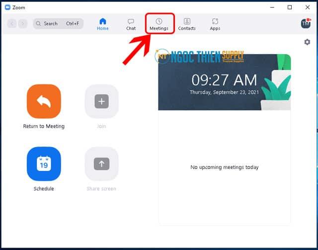 Cách tạo link họp trên Zoom