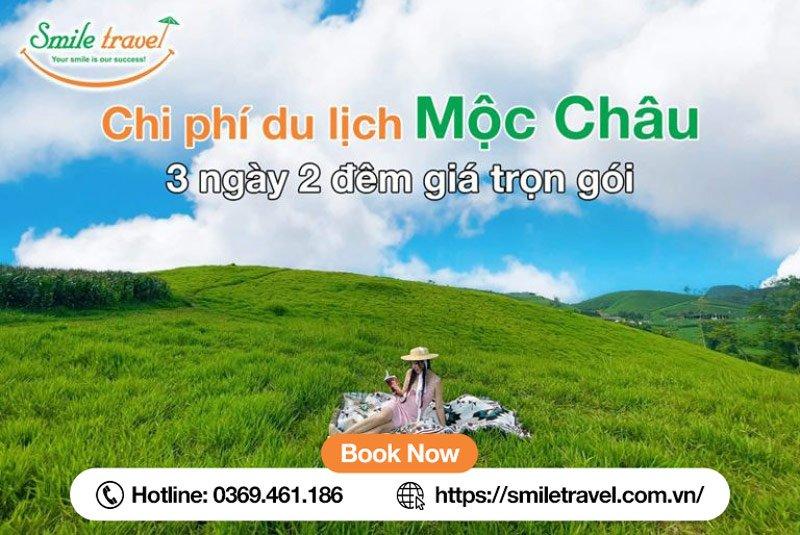 Chi phí du lịch Mộc Châu 3 ngày 2 đêm