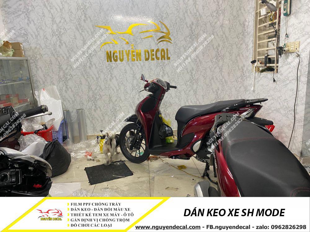 Mẫu dán xe Sh mode