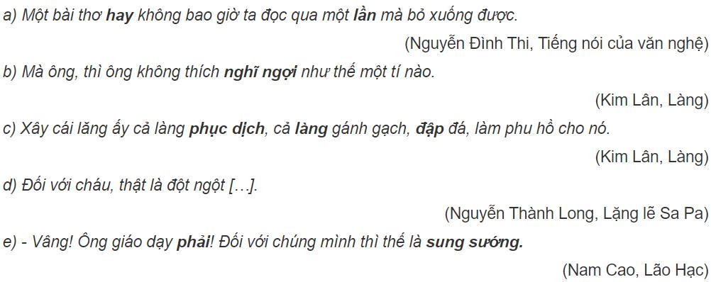 Soạn bài Tổng kết về ngữ pháp chi tiết Ngữ văn 9