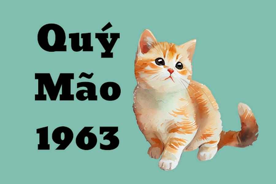 Người sinh năm 1963 tuổi Quý Mão