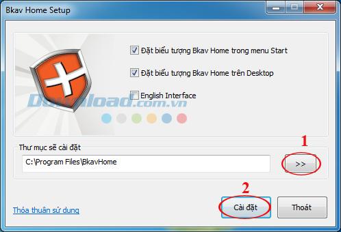 Cách cài đặt và sử dụng phần mềm chống vi -rút BKAV Home