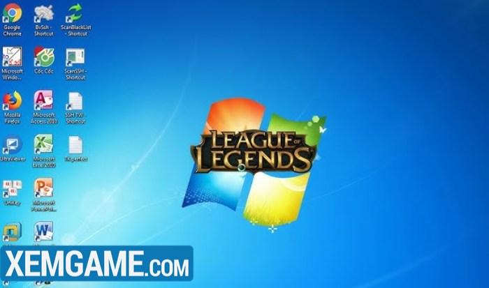 Những máy dùng Windows 7 sẽ không thể chơi LMHT được nữa