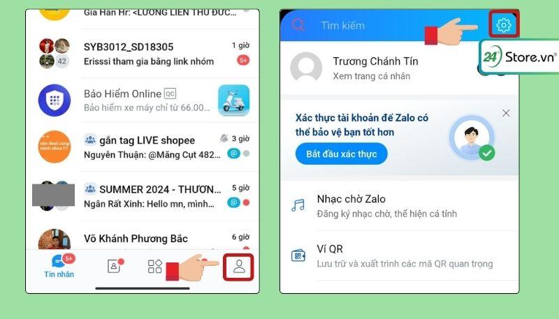 cách lấy lại tin nhắn zalo đã xóa trên iphone