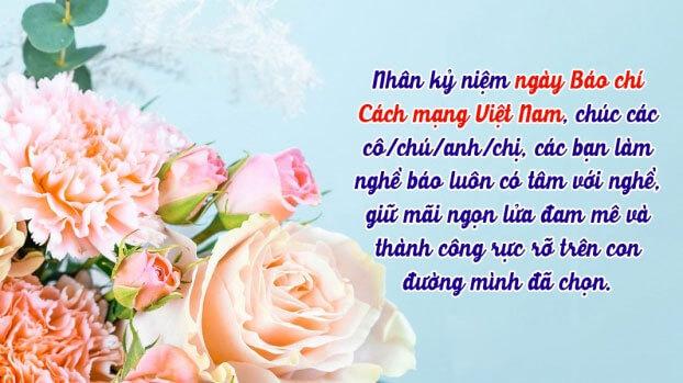 Lời chúc cho Ngày Báo chí Cách mạng Việt Nam