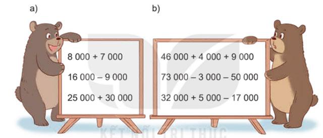 Bài học toán học lớp 4 Bài 2: Xem lại các tính toán trong vòng 100 000 giải quyết toán học của toán học lớp 4 kết nối kiến ​​thức Trang 9, 10, 11