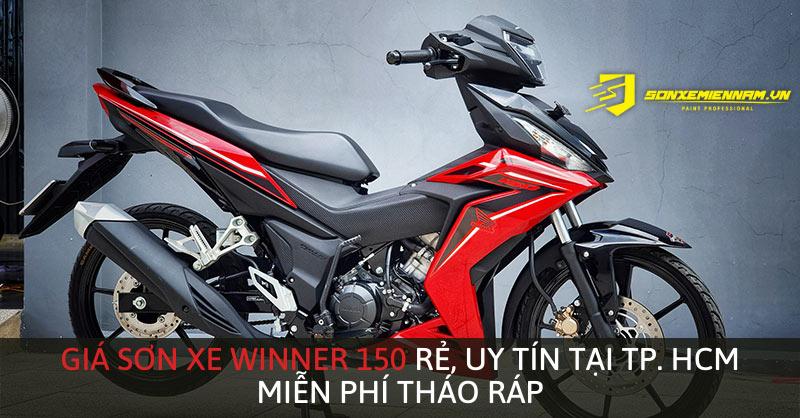 Giá Sơn Xe Winner 150 Tại TP. HCM - Sơn Xe Miền Nam