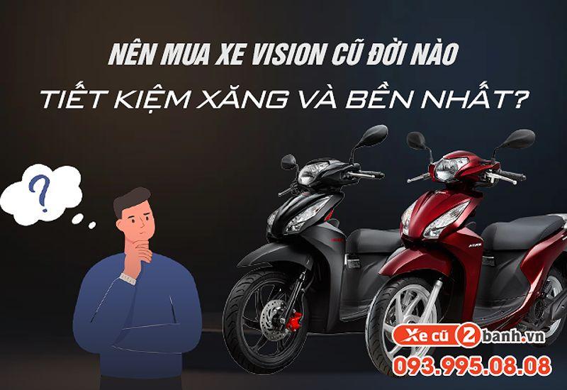 Xe Vision 2011-2013 - Thiết kế nhỏ gọn