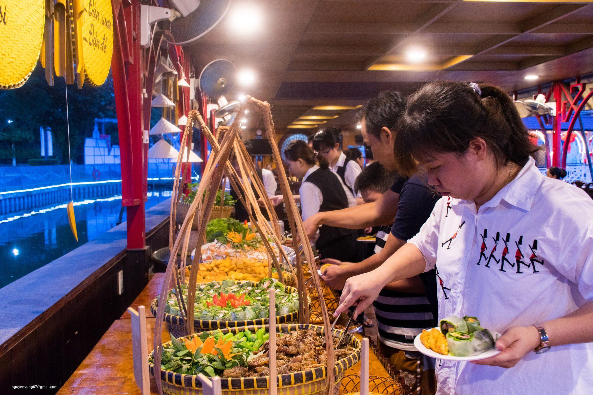 buffet đầm sen