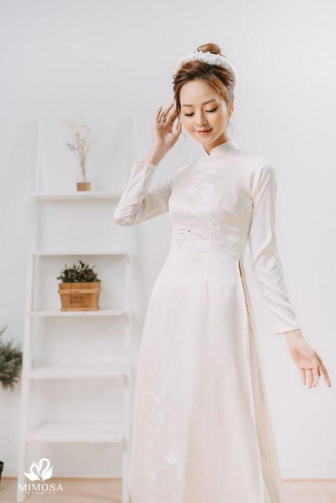 33+ Mẫu Áo Dài Cưới Cách Tân Hiện Đại, Ấn Tượng Đẹp Nhất 2025