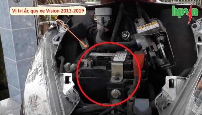 Bình Ắc Quy Xe Vision Nằm Ở Đâu? Thông Số Chi Tiết Và Sản Phẩm Phù Hợp