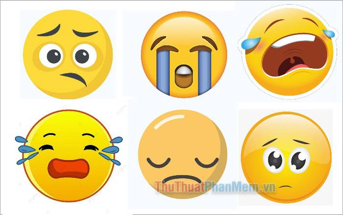 Những biểu tượng cảm xúc buồn đẹp nhất
