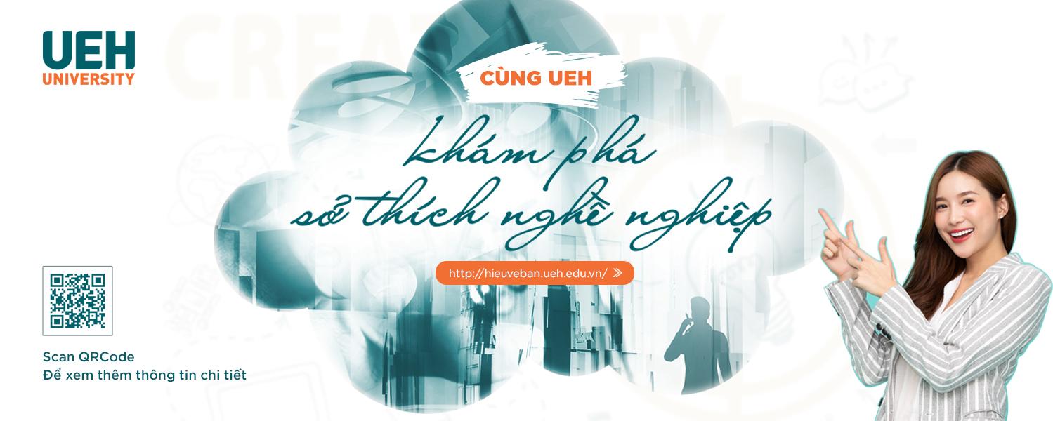Đại học Kinh tế TP.HCM cung cấp công cụ hướng nghiệp miễn phí cho học sinh