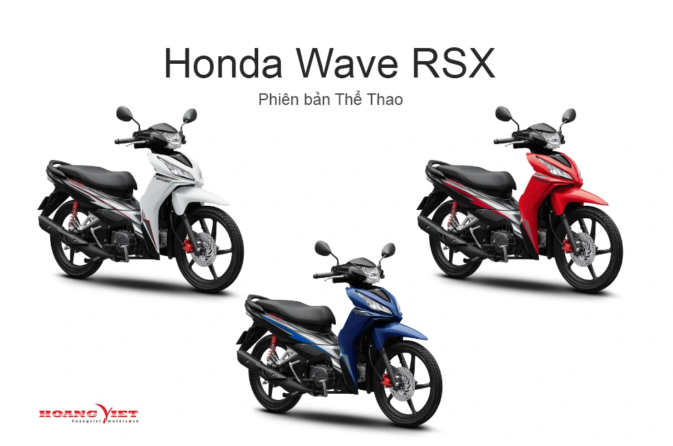Giá Xe Wave RSX Mới Nhất Hôm Nay Tháng 01/2025 tại Head Hoàng Việt