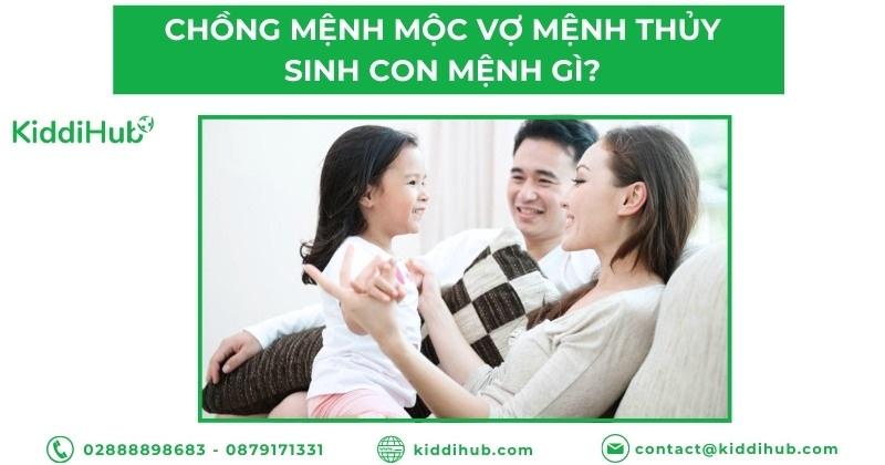 Chồng mệnh mộc vợ mệnh thủy sinh con mệnh gì?