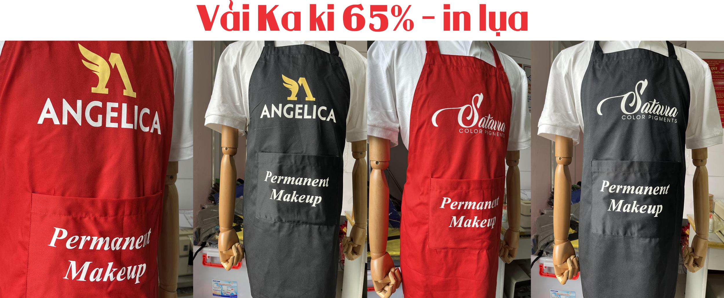Mẫu tạp dề đẹp đồng phục quán