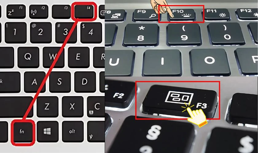 Cách bật đèn bàn phím laptop HP nhanh chóng