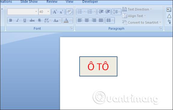 Cách tạo liên kết trong PowerPoint