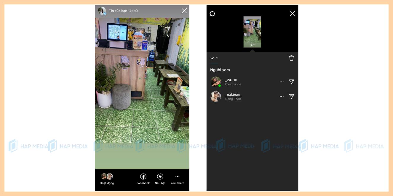 Làm sao để xem danh sách người xem story trên Instagram?