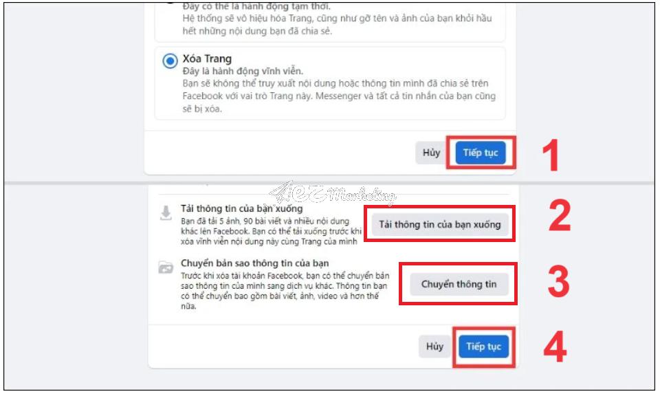 Hướng dẫn chi tiết cách xóa trang (Fanpage) trên Facebook nhanh chóng