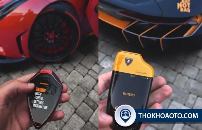 Giải mã Chìa Khóa Xe Lamborghini đổi màu xe trong tích tắc