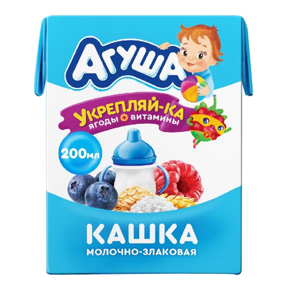 Sữa ngũ cốc việt quất, mâm xôi và táo Agusha 200ml