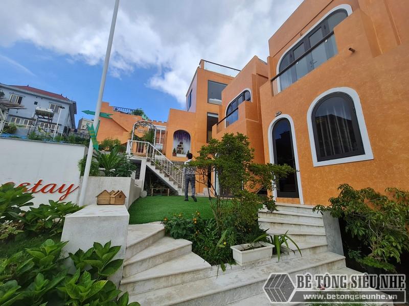 Hoàn thiện dự án Morocco Tam Đảo với nhà khung thép, tấm ALC trong 3 tháng