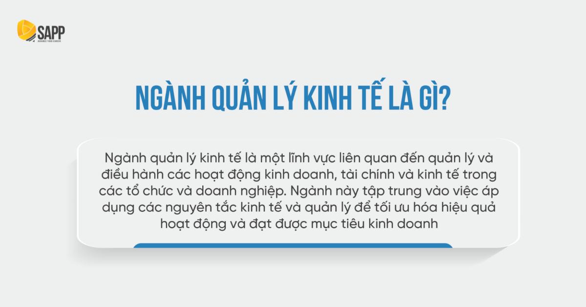 Ngành quản lý kinh tế là gì? Cơ hội việc làm khi ra trường?