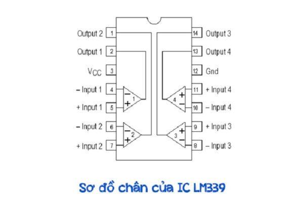 IC LM339 là gì? Nguyên lý hoạt động, sơ đồ chân và ứng dụng