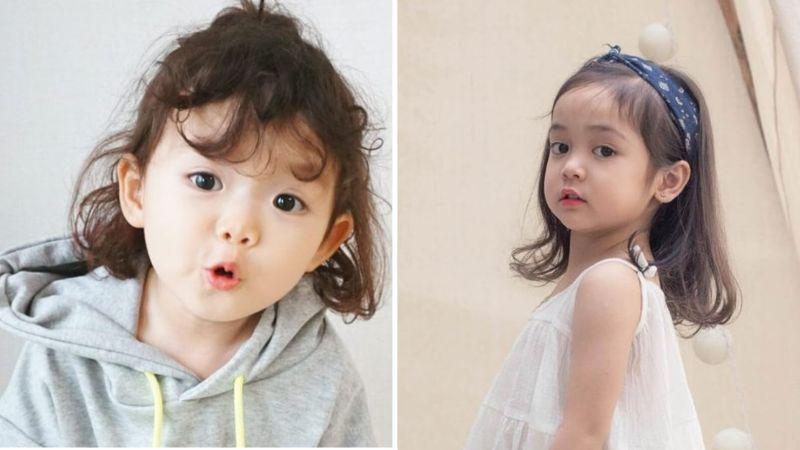 Tóc uốn cho trẻ nhỏ đáng yêu