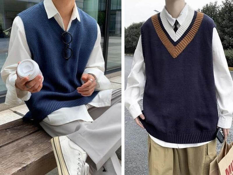 Quy tắc phối áo gile với áo sơ mi nam chuẩn lịch lãm bạn đã biết?