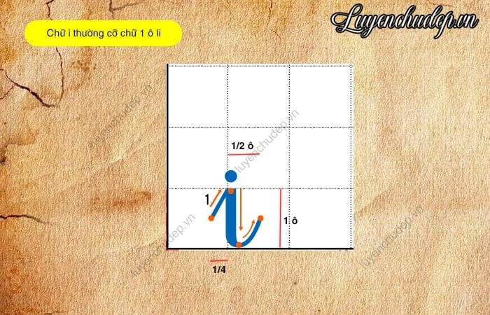 Cách Luyện Viết Chữ i thường, I In Hoa, I Hoa Sáng Tạo Đẹp