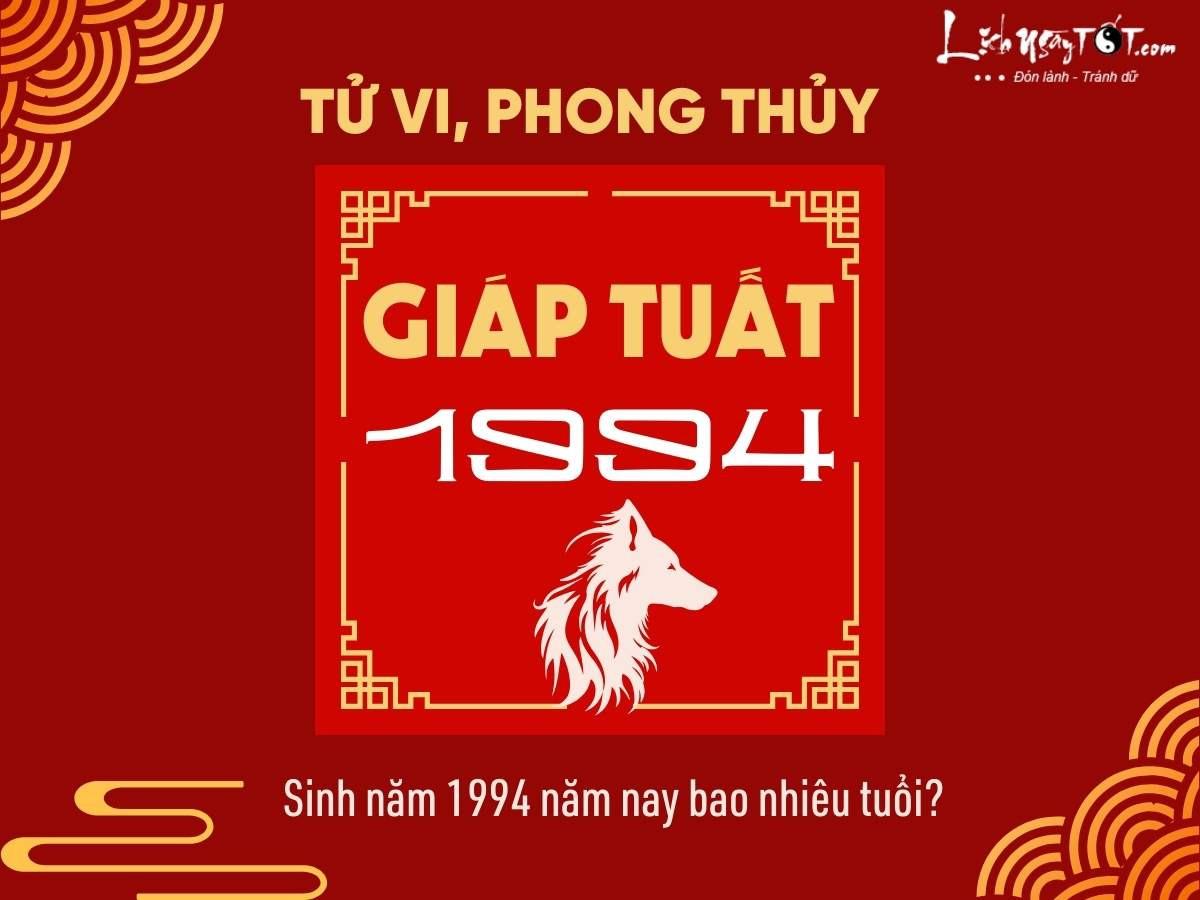 Giải Mã Vận Mệnh: **1994 Tuổi Con Gì Bao Nhiêu Tuổi** Trong Năm Hiện Tại