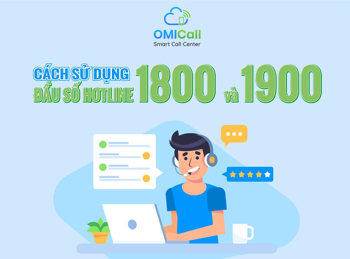 Cách sử dụng đầu số hotline 1900 và 1800