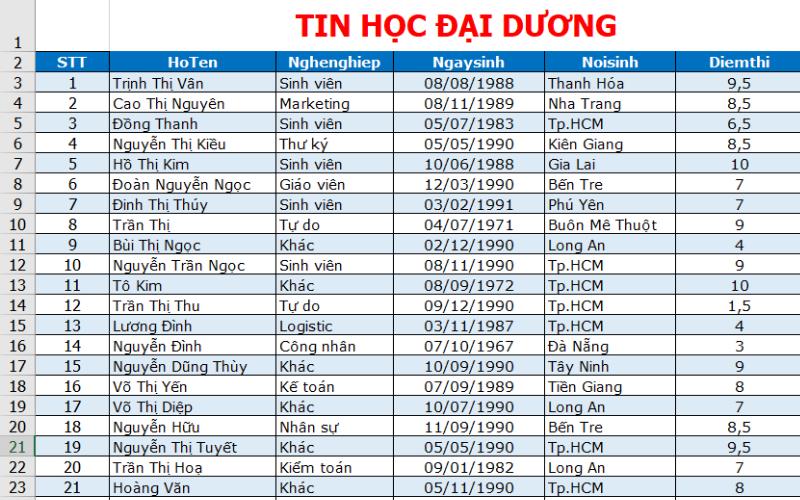 Cách Lặp Lại Tiêu Đề Trong Excel Khi In Cho Dân Văn Phòng
