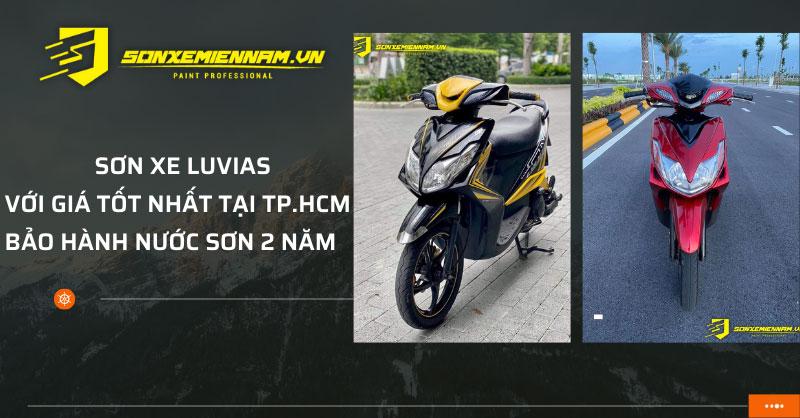 Sơn Xe Luvias Với Giá Tốt Nhất Tại TP.HCM Bảo Hành Nước Sơn 2 Năm 2025