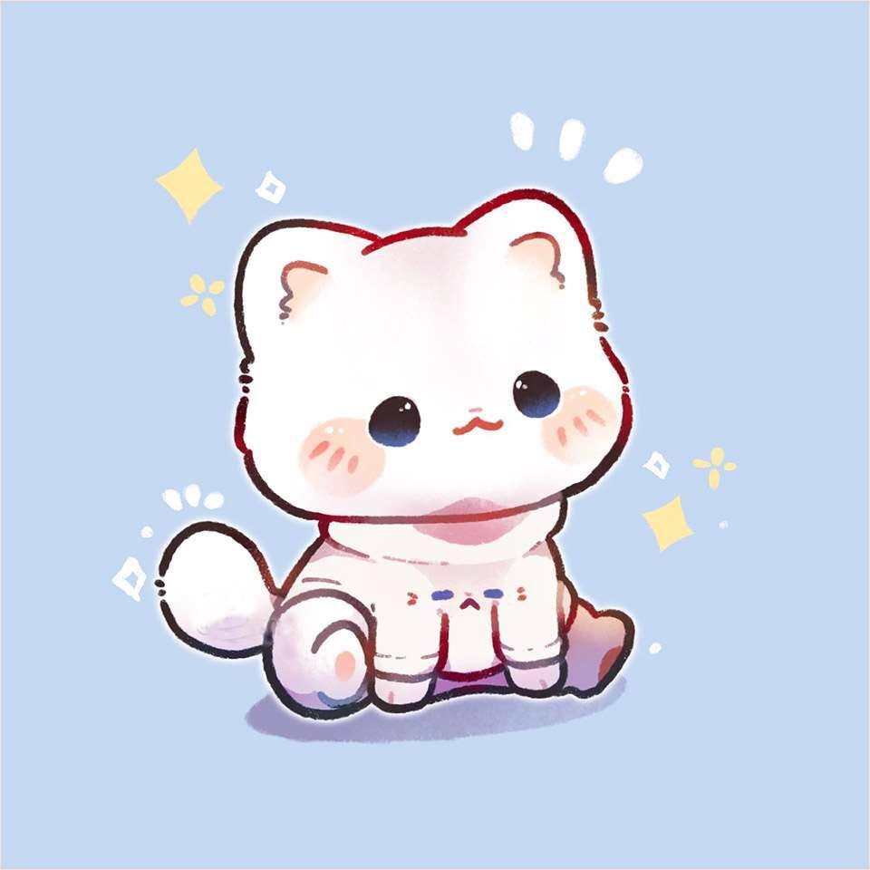 100++ ảnh mèo anime đẹp làm hình nền và avatar cực chất