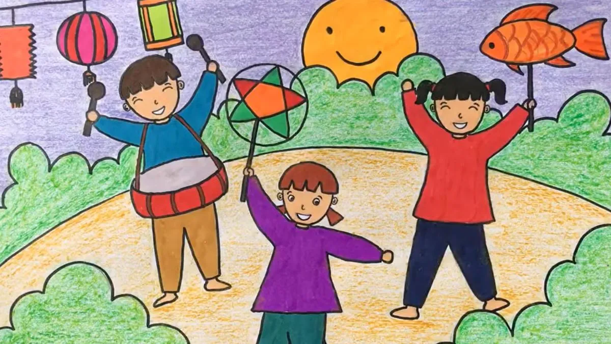 Vẽ tranh về lễ hội: Hướng dẫn chi tiết và ý tưởng sáng tạo cho các bé